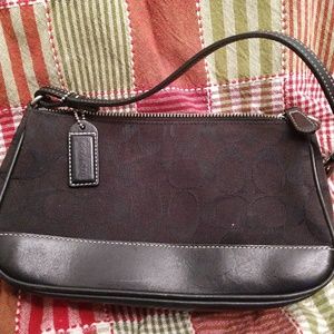 Small black Coach bag